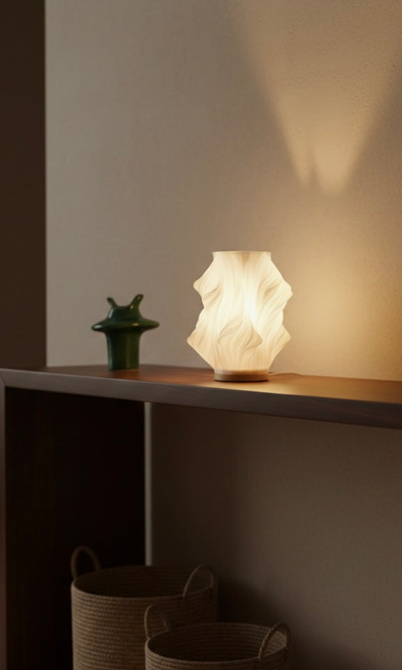 Serene Wavecrest Lamp