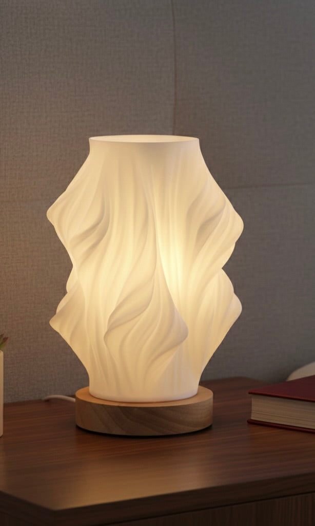 Serene Wavecrest Lamp