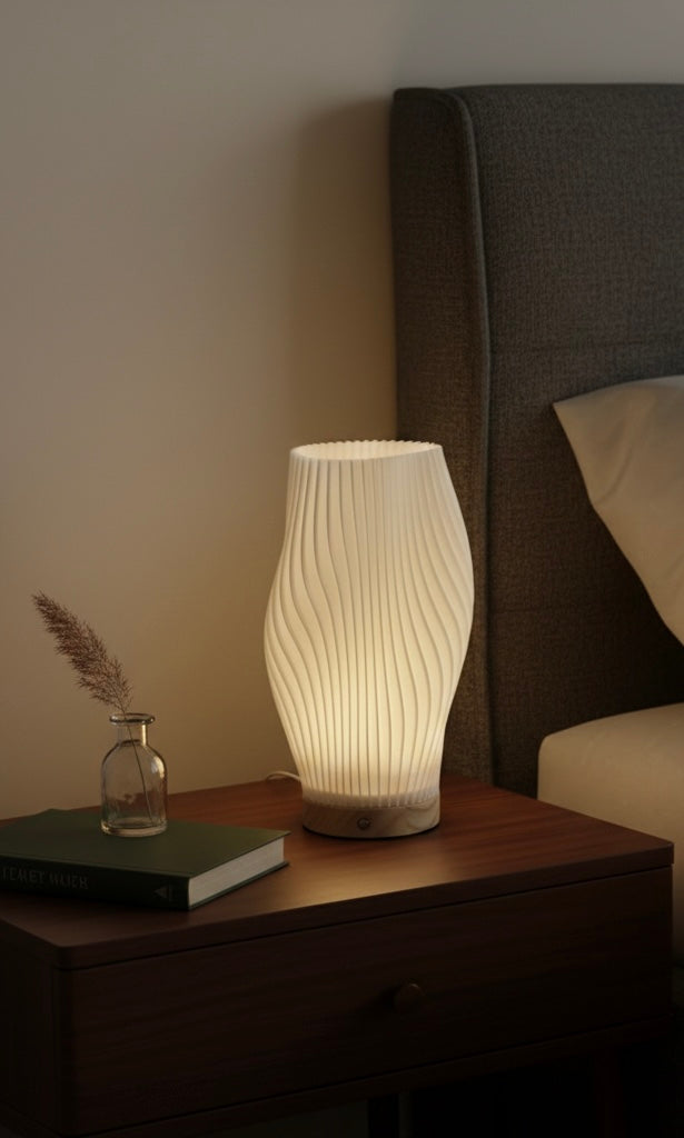 Serene Wavecrest Lamp