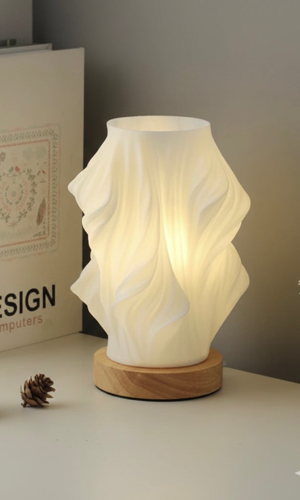 Serene Wavecrest Lamp