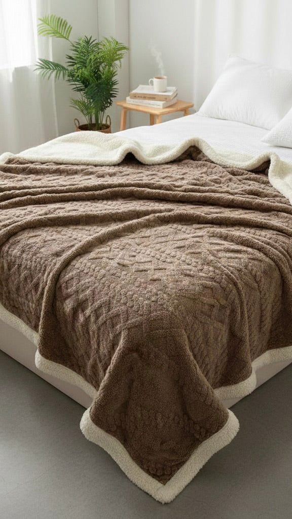 Cloudy Woolen Blanket