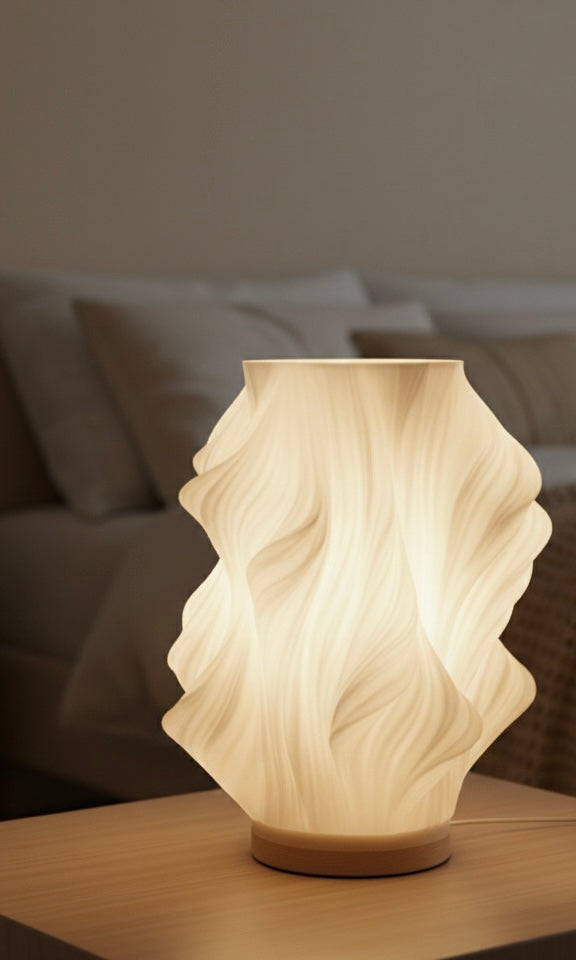 Serene Wavecrest Lamp