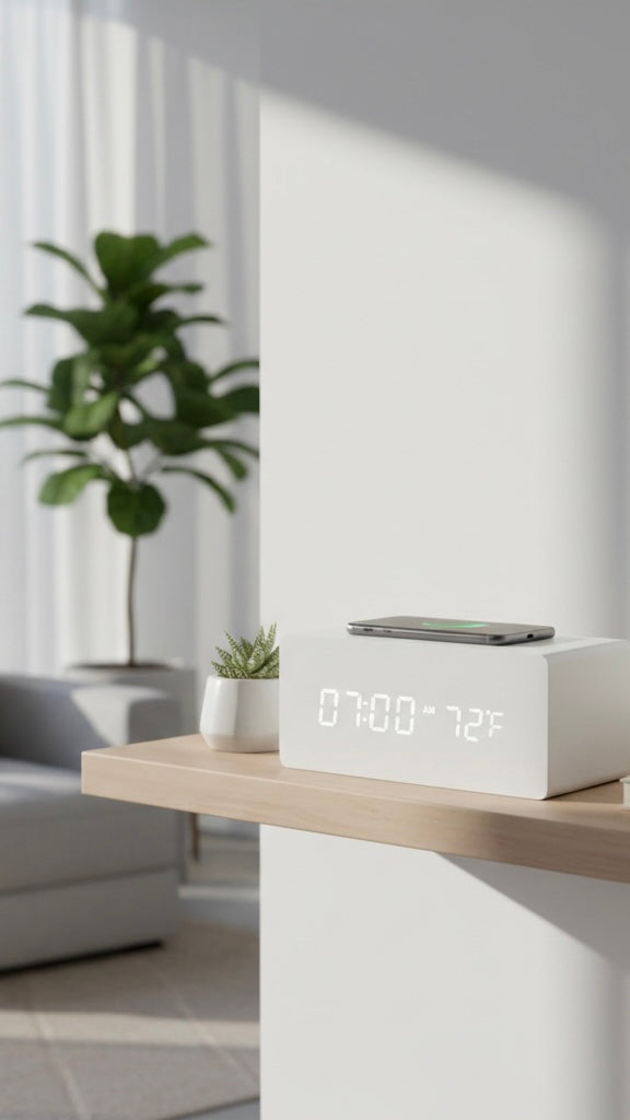 Alarm Clock & Wireless Charging
