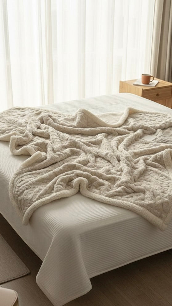 Cloudy Woolen Blanket