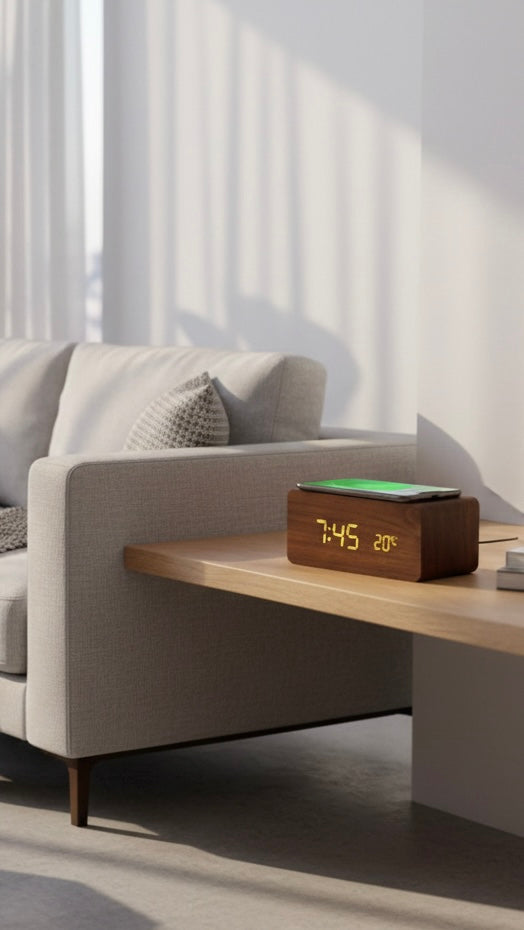 Alarm Clock & Wireless Charging