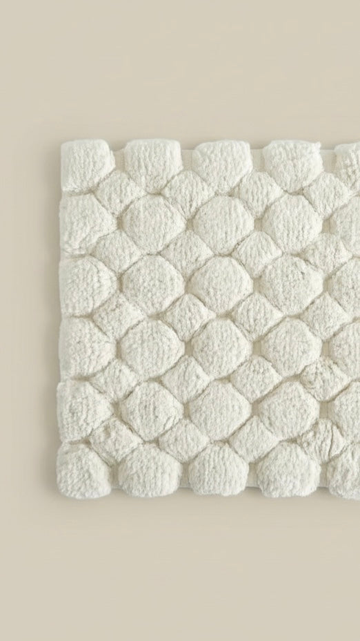 Ivory V-Bath Rug